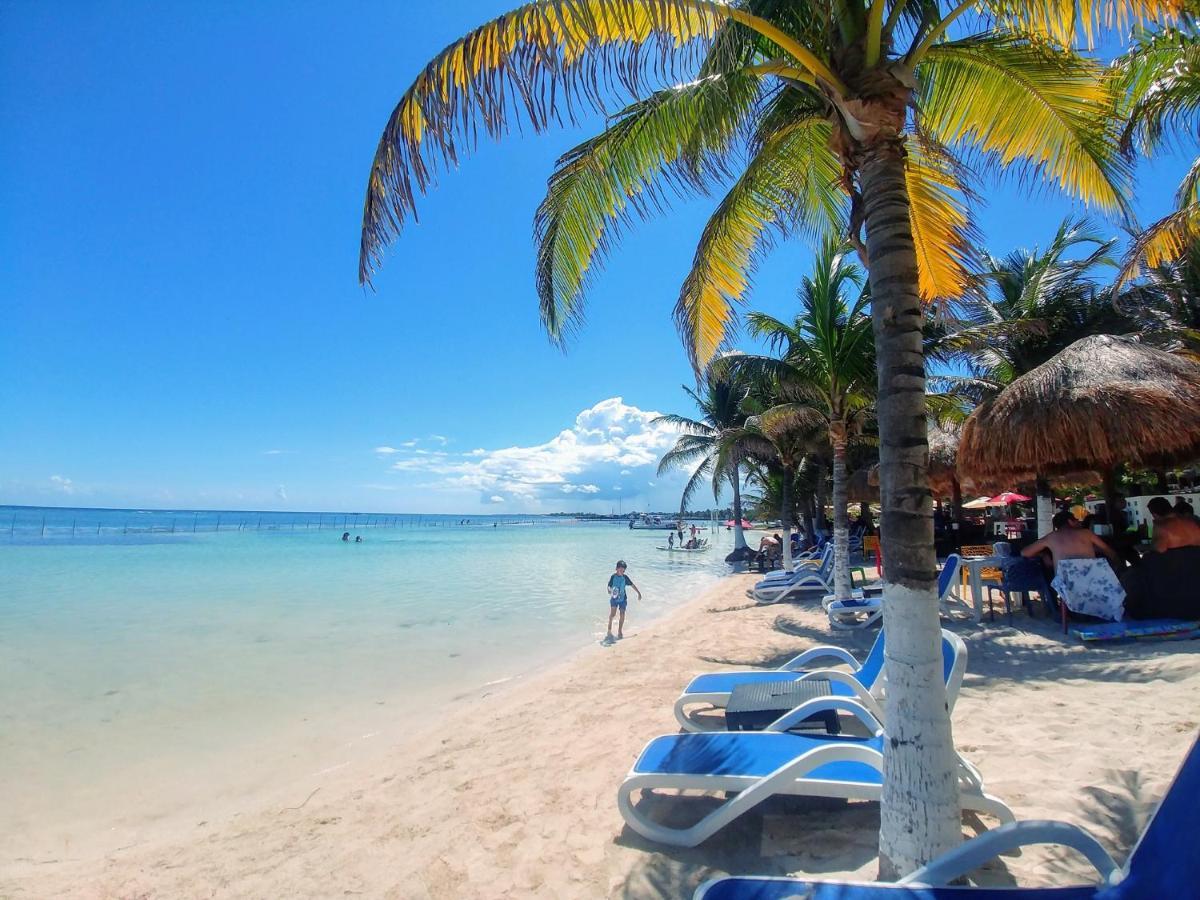 El Fuerte Beach Apartments Mahahual Luaran gambar