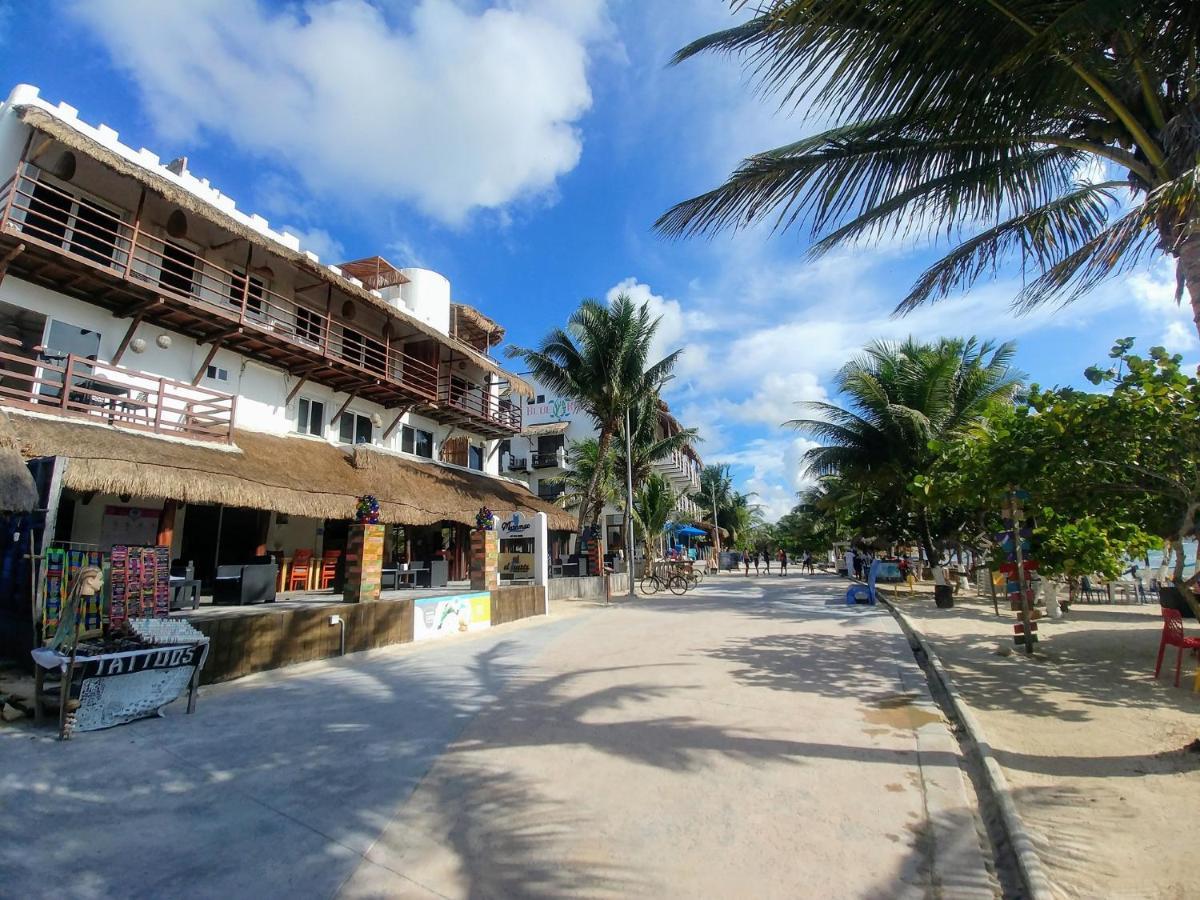 El Fuerte Beach Apartments Mahahual Luaran gambar