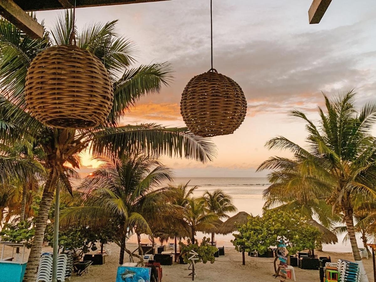 El Fuerte Beach Apartments Mahahual Luaran gambar