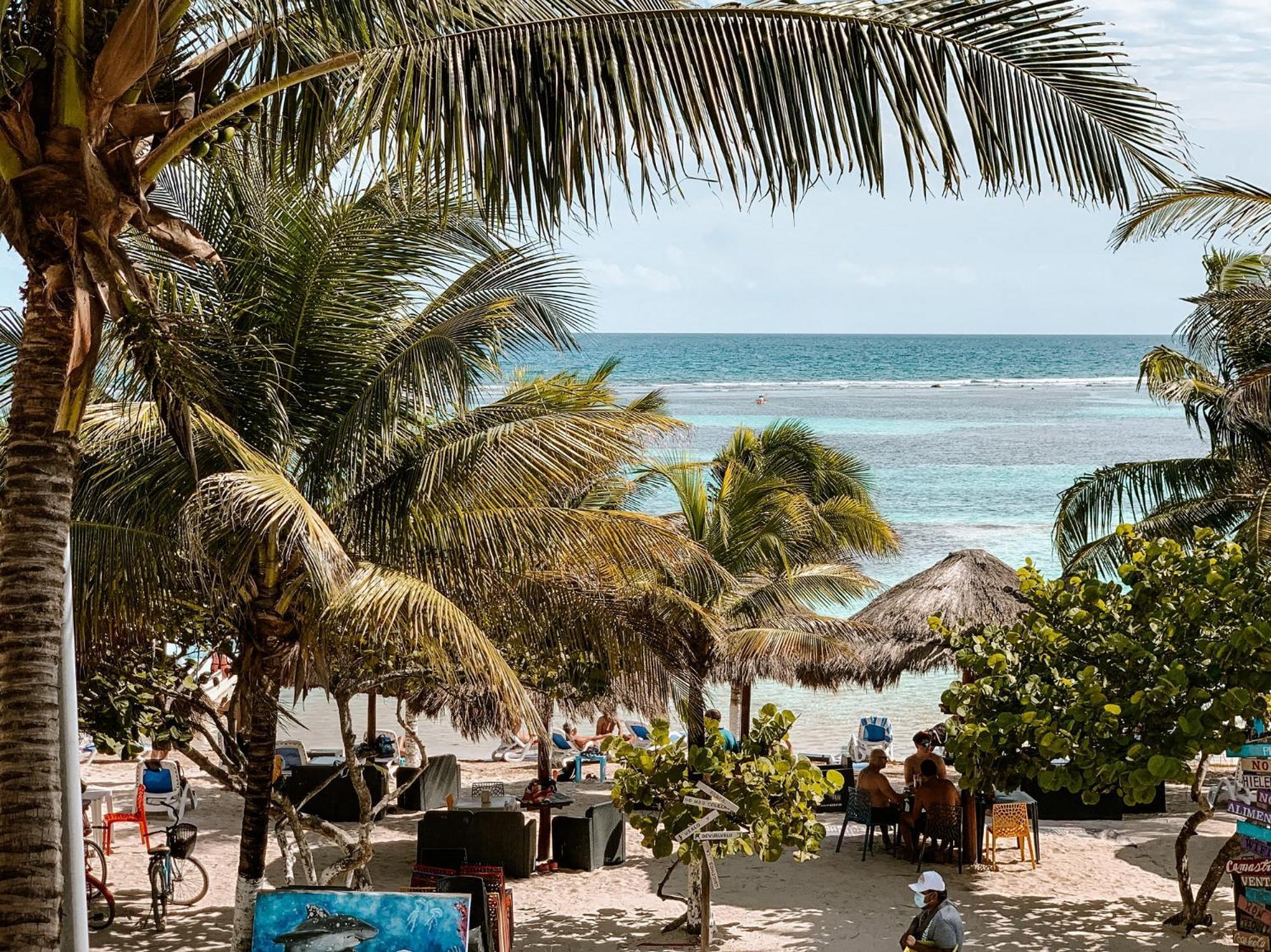 El Fuerte Beach Apartments Mahahual Bilik gambar