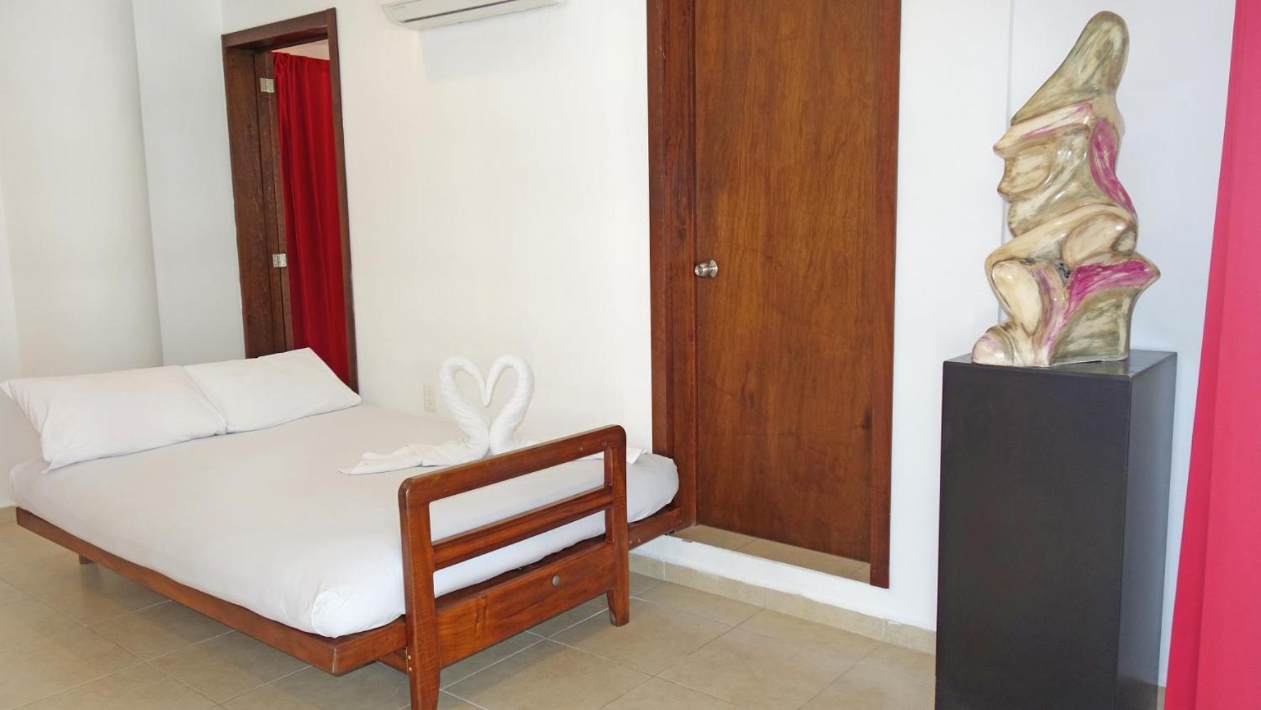 El Fuerte Beach Apartments Mahahual Bilik gambar