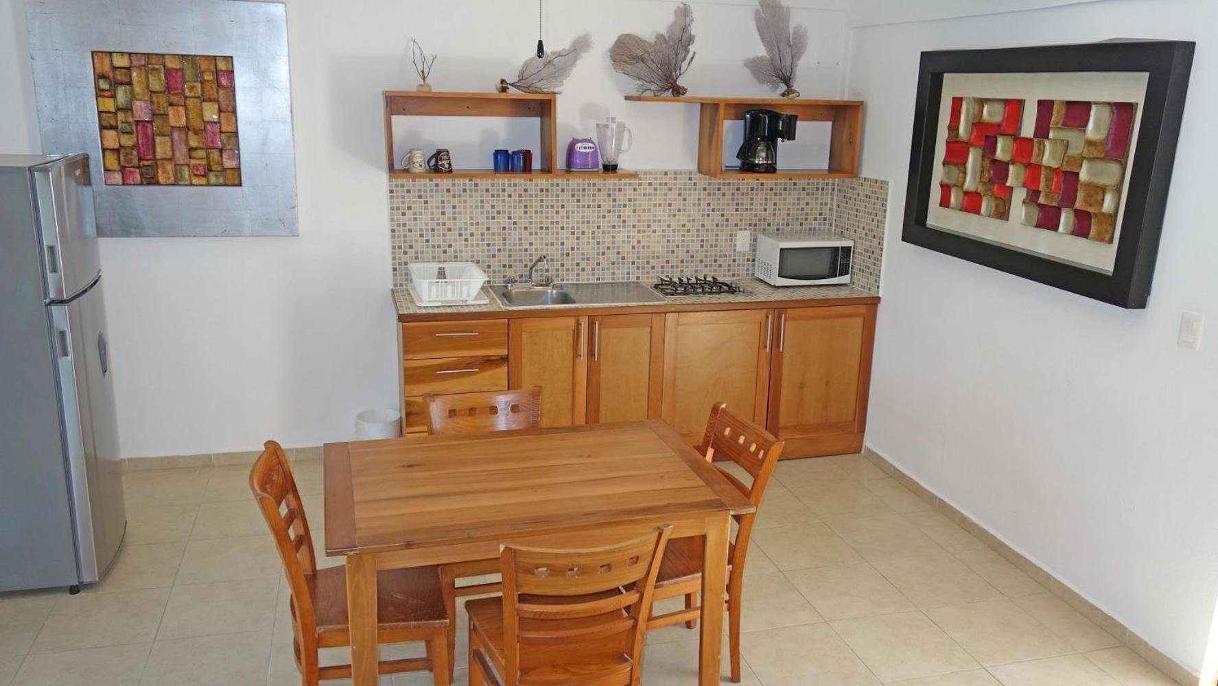 El Fuerte Beach Apartments Mahahual Bilik gambar