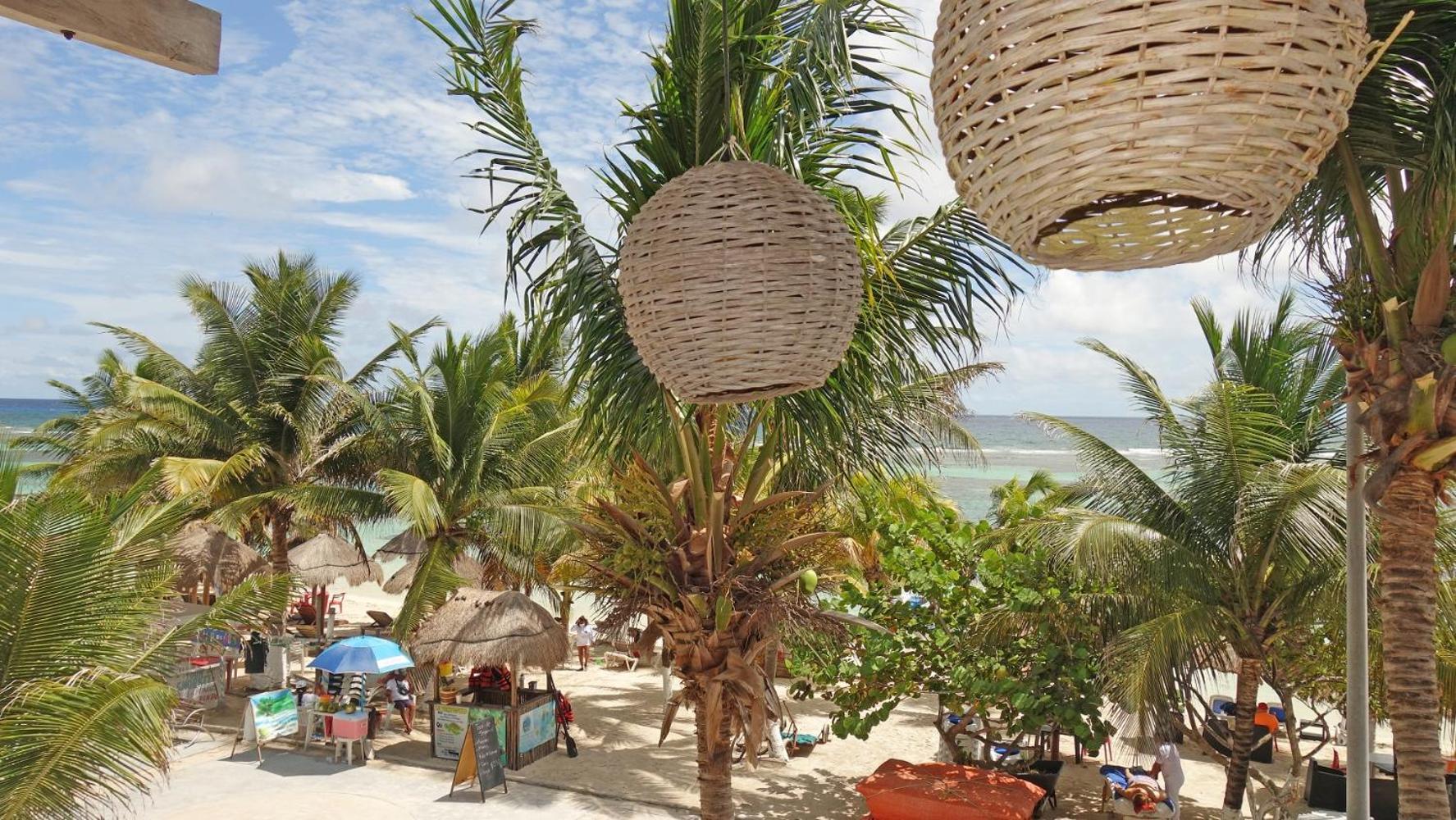 El Fuerte Beach Apartments Mahahual Bilik gambar