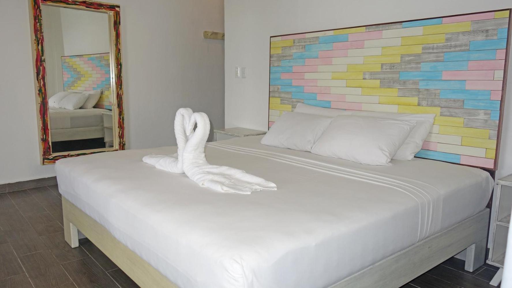 El Fuerte Beach Apartments Mahahual Bilik gambar