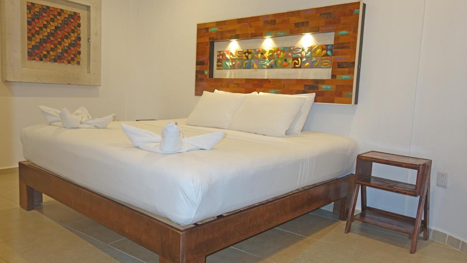 El Fuerte Beach Apartments Mahahual Bilik gambar