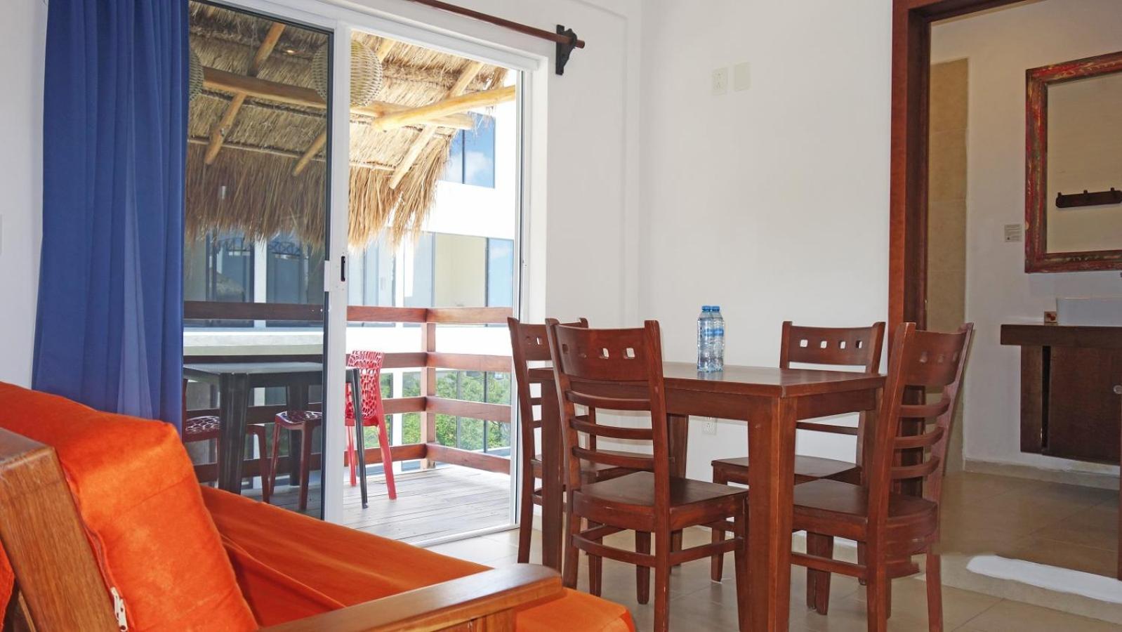 El Fuerte Beach Apartments Mahahual Bilik gambar