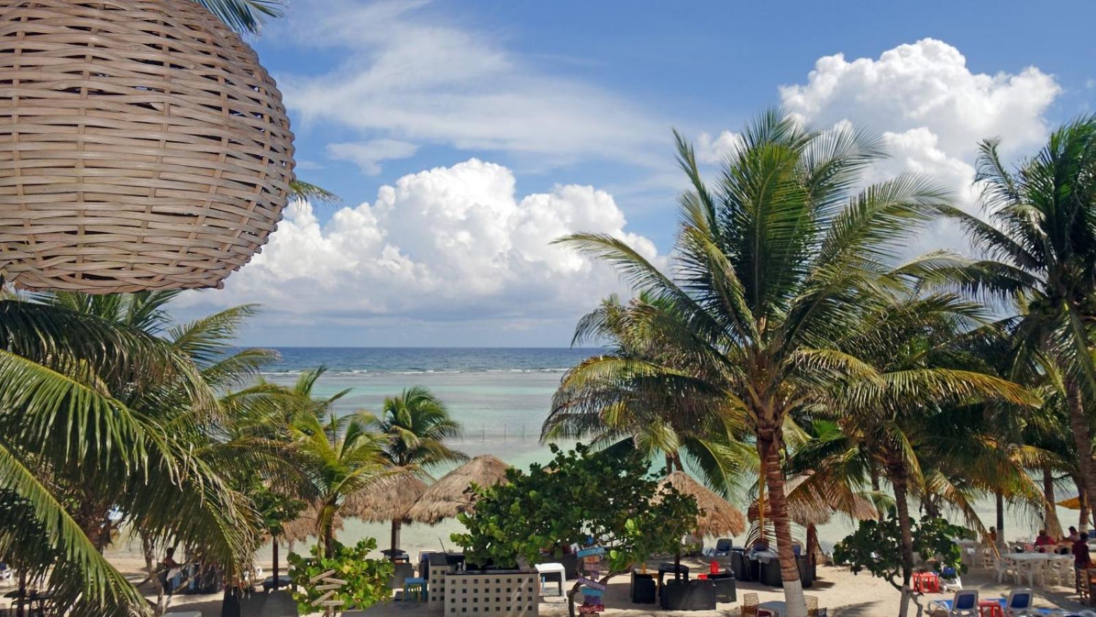 El Fuerte Beach Apartments Mahahual Bilik gambar