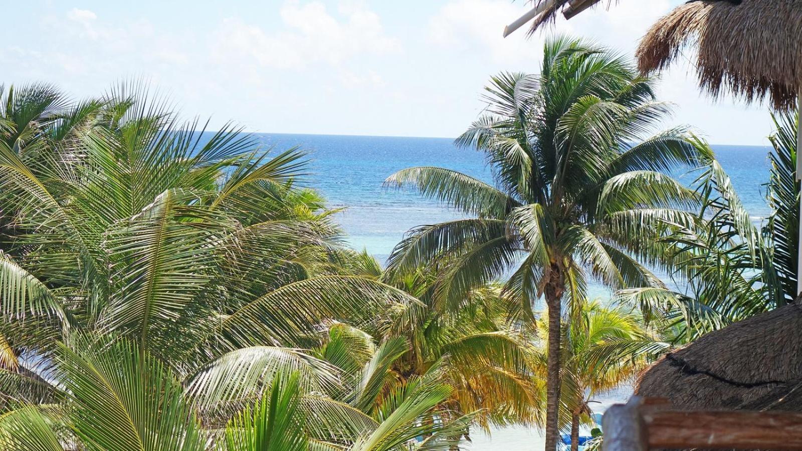 El Fuerte Beach Apartments Mahahual Bilik gambar