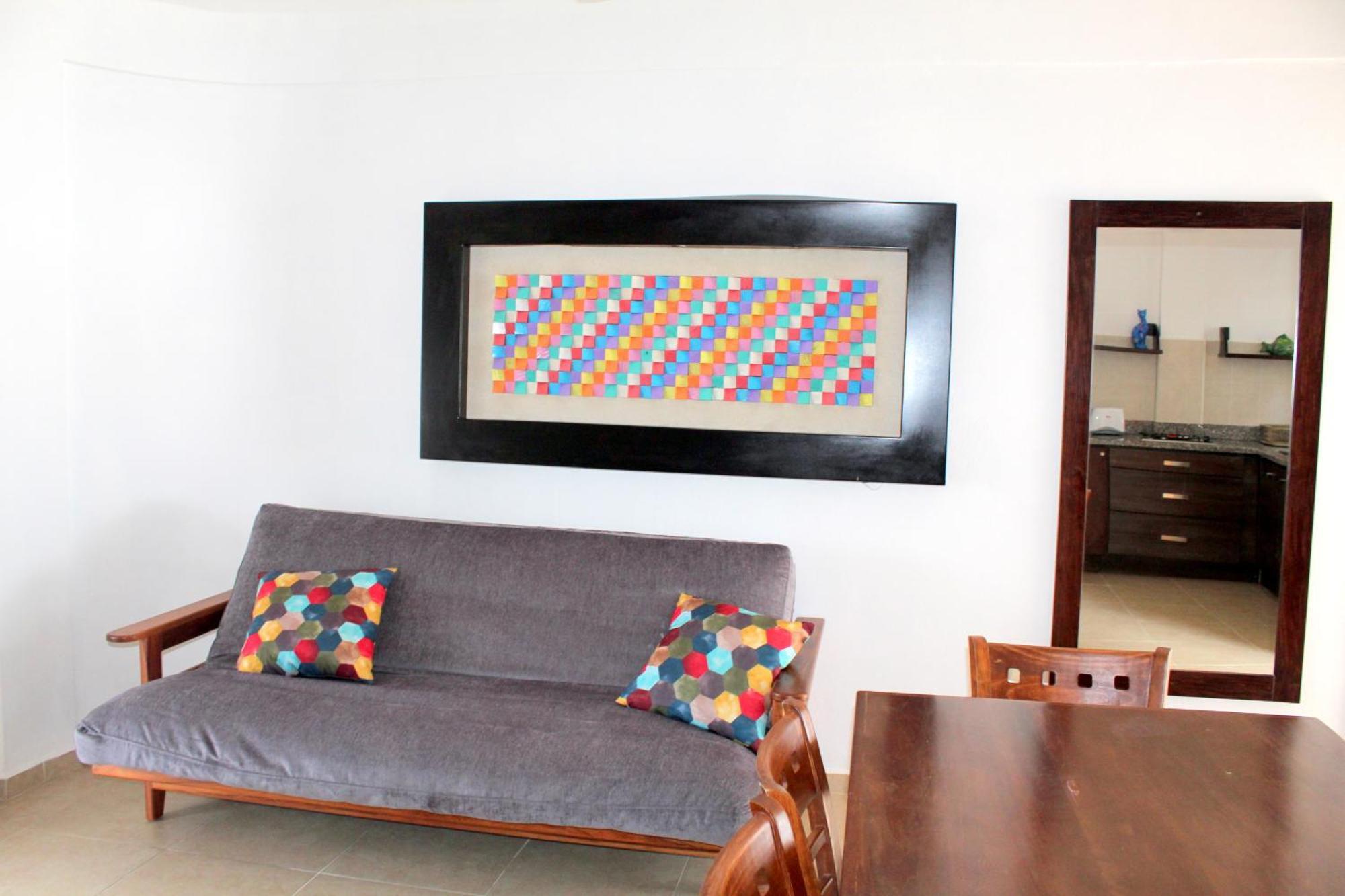 El Fuerte Beach Apartments Mahahual Bilik gambar